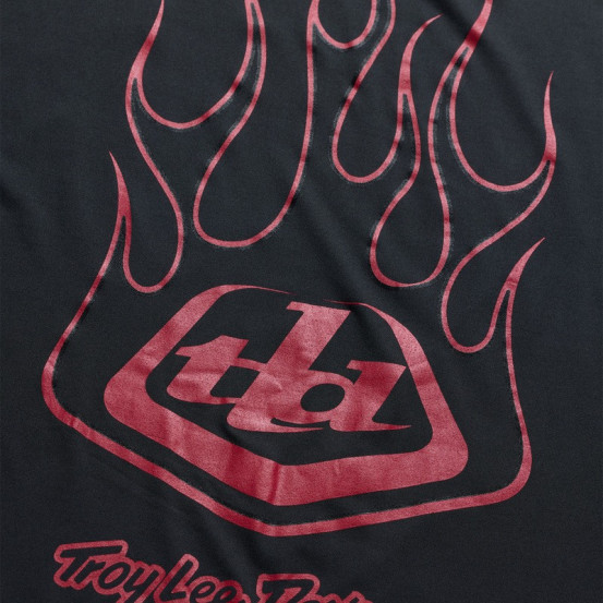 Maillot cross Troy Lee Designs 2027 Ruckus Offroad Flamz - Carbone