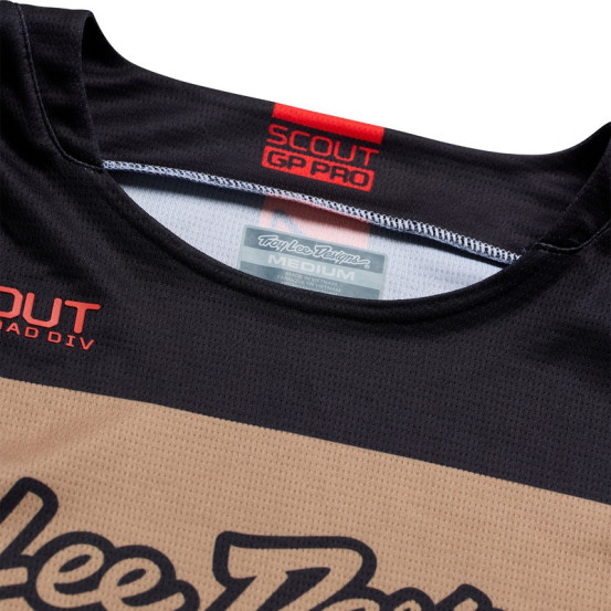 Maillot cross Troy Lee Designs 2027 Scout GP Pro High Desert - Terre de Sienne