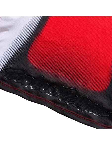 Maillot cross enfant Troy Lee Designs 2027 SE Pro Illusion - Rouge Noir