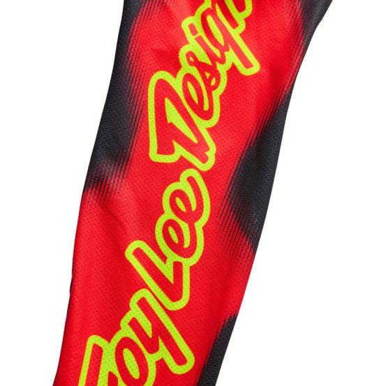 Maillot cross enfant Troy Lee Designs 2027 SE Pro Illusion - Rouge Noir