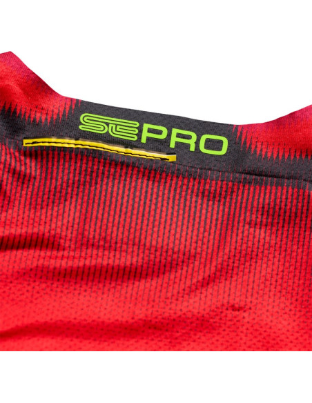 Maillot cross enfant Troy Lee Designs 2027 SE Pro Illusion - Rouge Noir
