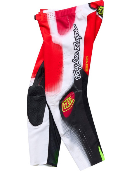 Pantalon cross enfant Troy Lee Designs 2027 SE Pro Illusion - Rouge Noir
