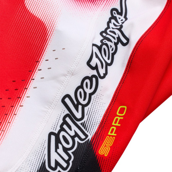 Pantalon cross enfant Troy Lee Designs 2027 SE Pro Illusion - Rouge Noir