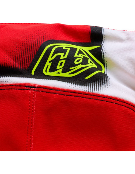 Pantalon cross enfant Troy Lee Designs 2027 SE Pro Illusion - Rouge Noir