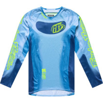Maillot cross enfant Troy Lee Designs 2027 SE Pro Illusion - Ardoise Jaune fluo