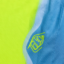 Maillot cross enfant Troy Lee Designs 2027 SE Pro Illusion - Ardoise Jaune fluo 2