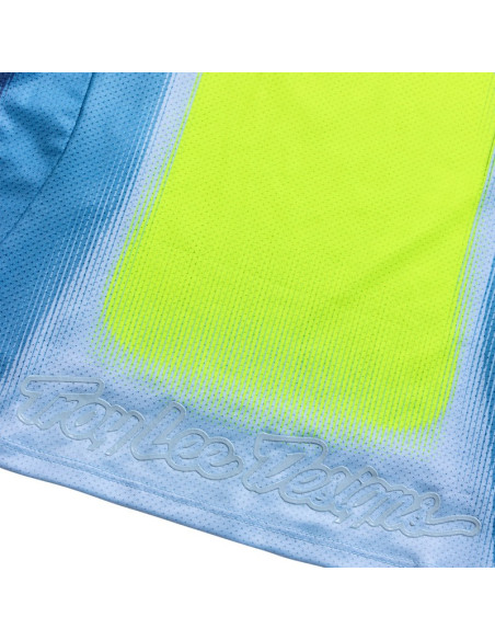 Maillot cross enfant Troy Lee Designs 2027 SE Pro Illusion - Ardoise Jaune fluo
