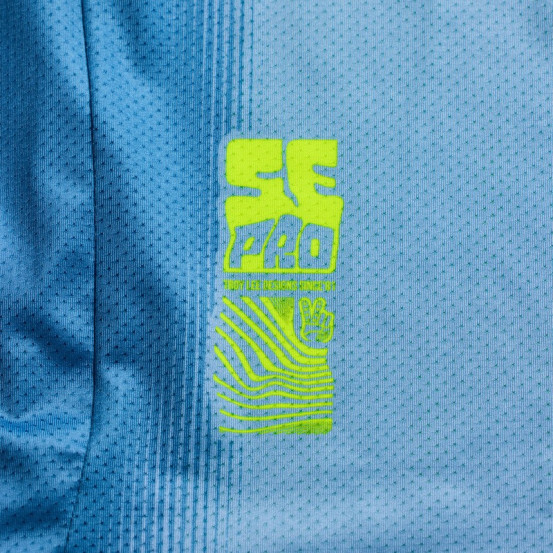 Maillot cross enfant Troy Lee Designs 2027 SE Pro Illusion - Ardoise Jaune fluo