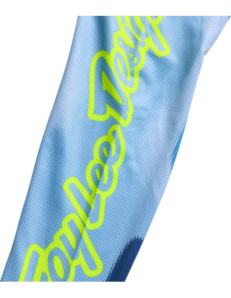 Maillot cross enfant Troy Lee Designs 2027 SE Pro Illusion - Ardoise Jaune fluo