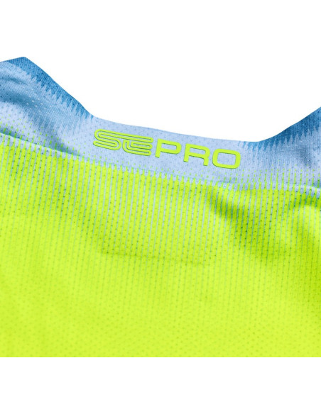 Maillot cross enfant Troy Lee Designs 2027 SE Pro Illusion - Ardoise Jaune fluo