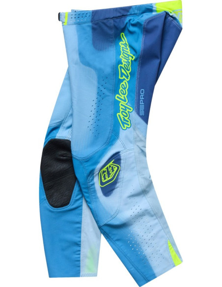 Pantalon cross enfant Troy Lee Designs 2027 SE Pro Illusion - Ardoise Jaune fluo