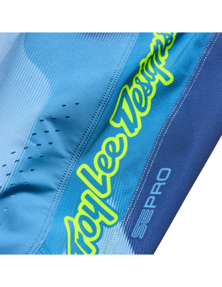 Pantalon cross enfant Troy Lee Designs 2027 SE Pro Illusion - Ardoise Jaune fluo