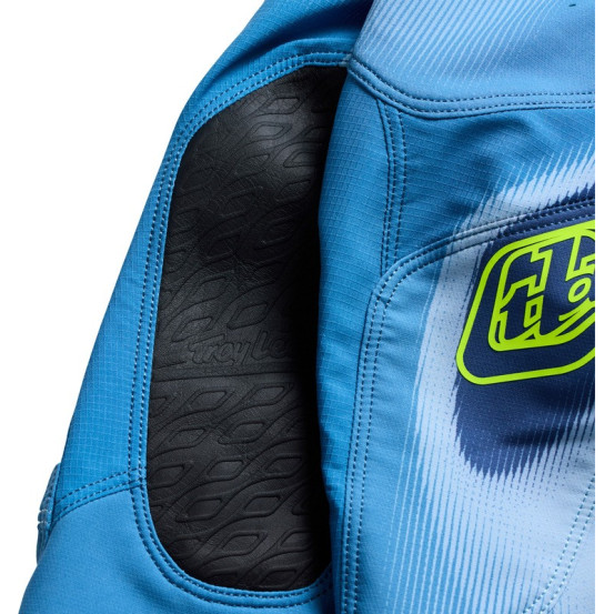 Pantalon cross enfant Troy Lee Designs 2027 SE Pro Illusion - Ardoise Jaune fluo