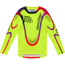 Maillot cross enfant Troy Lee Designs 2027 GP Pro Aura - Jaune fluo