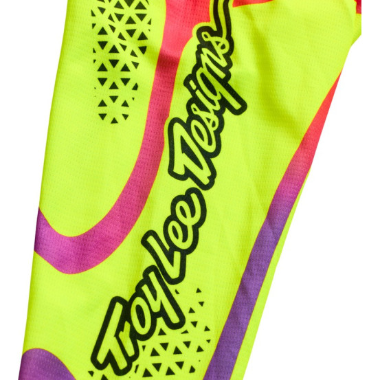Maillot cross enfant Troy Lee Designs 2027 GP Pro Aura - Jaune fluo