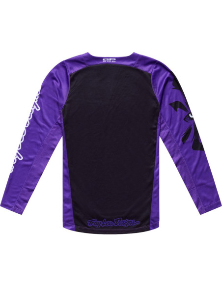 Maillot cross enfant Troy Lee Designs 2027 GP Pro Cyclops - Violet néon