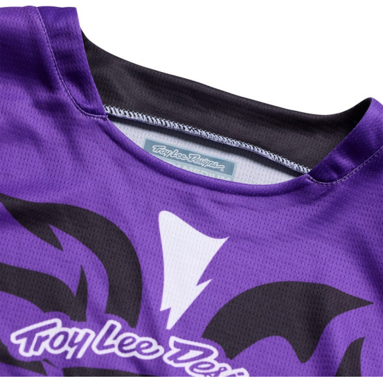 Maillot cross enfant Troy Lee Designs 2027 GP Pro Cyclops - Violet néon