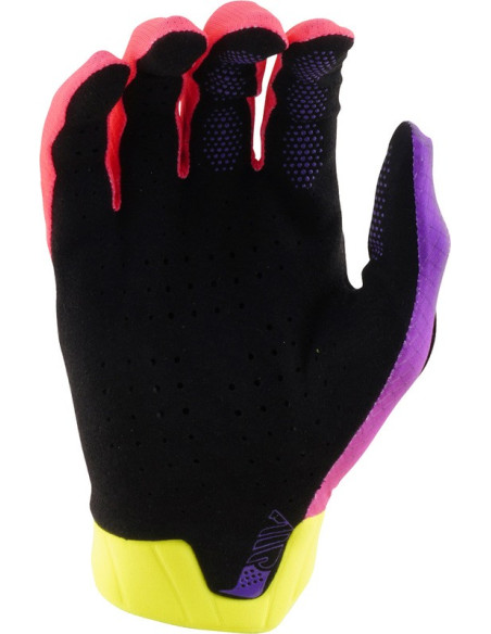 Gants cross Troy Lee Designs 2027 Air Aura - Jaune fluo
