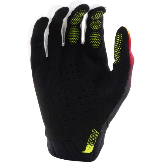 Gants cross Troy Lee Designs 2027 Air Illusion - Rouge Noir