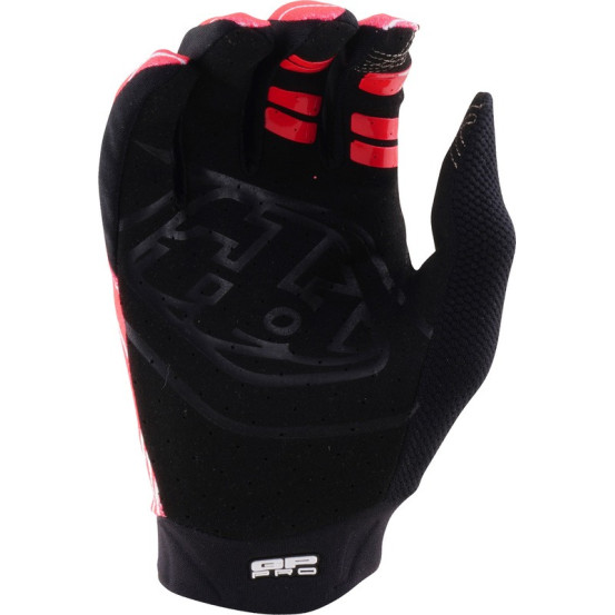 Gants cross Troy Lee Designs 2027 GP Pro Stagger - Noir Rouge