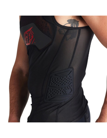 Gilet de protection moto Troy Lee Designs Stage Ghost - Noir