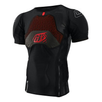 T-shirt de protection moto Troy Lee Designs Stage Ghost - Noir