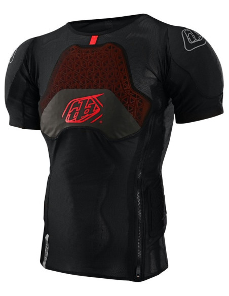 T-shirt de protection moto Troy Lee Designs Stage Ghost - Noir