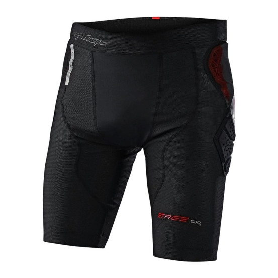 Short de protection moto Troy Lee Designs Stage Ghost - Noir