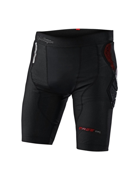 Short de protection moto Troy Lee Designs Stage Ghost - Noir