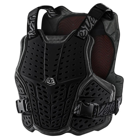 Pare-pierre moto Troy Lee Designs Rockfight CE Flex - Noir
