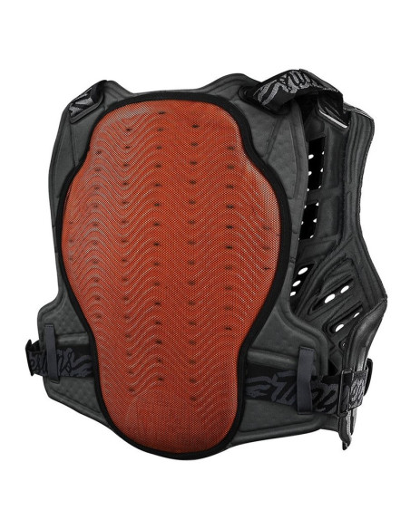 Pare-pierre moto Troy Lee Designs Rockfight CE Flex - Noir