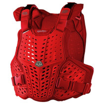 Pare-pierre moto Troy Lee Designs Rockfight CE Flex - Rouge