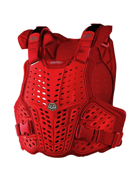 Pare-pierre moto Troy Lee Designs Rockfight CE Flex - Rouge