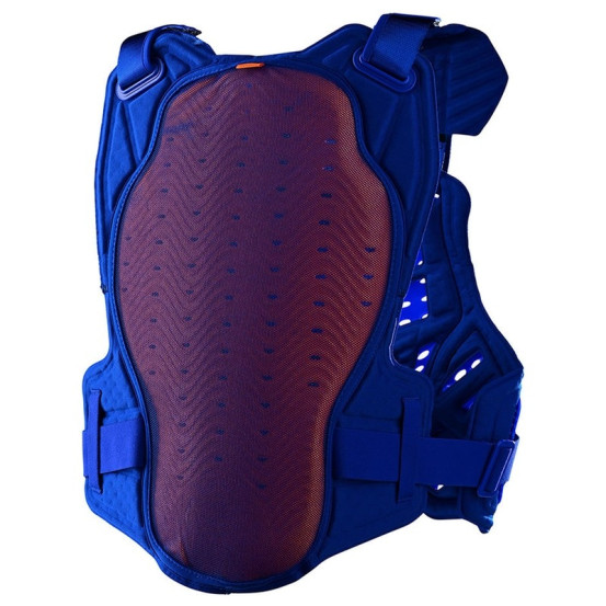 Pare-pierre moto Troy Lee Designs Rockfight CE Flex - Bleu
