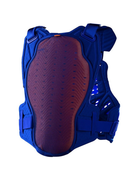 Pare-pierre moto Troy Lee Designs Rockfight CE Flex - Bleu