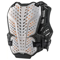 Pare-pierre moto Troy Lee Designs Rockfight Ce - Blanc 2