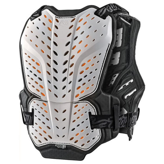 Pare-pierre moto Troy Lee Designs Rockfight Ce - Blanc