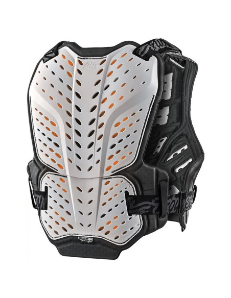 Pare-pierre moto Troy Lee Designs Rockfight Ce - Blanc