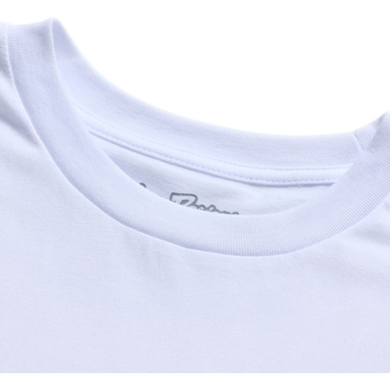 T-shirt Troy Lee Designs Signature - Blanc Noir