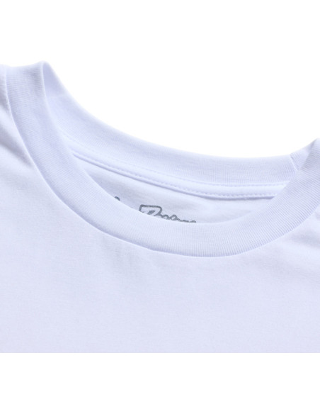 T-shirt Troy Lee Designs Signature - Blanc Noir