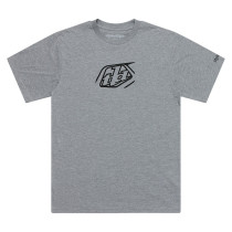 T-shirt Troy Lee Designs Badge - Gris chiné