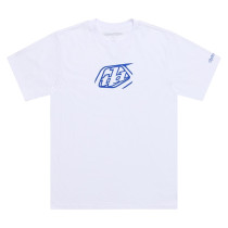 T-shirt Troy Lee Designs Badge - Blanc