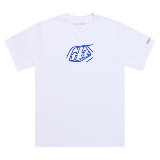 T-shirt Troy Lee Designs Badge - Blanc
