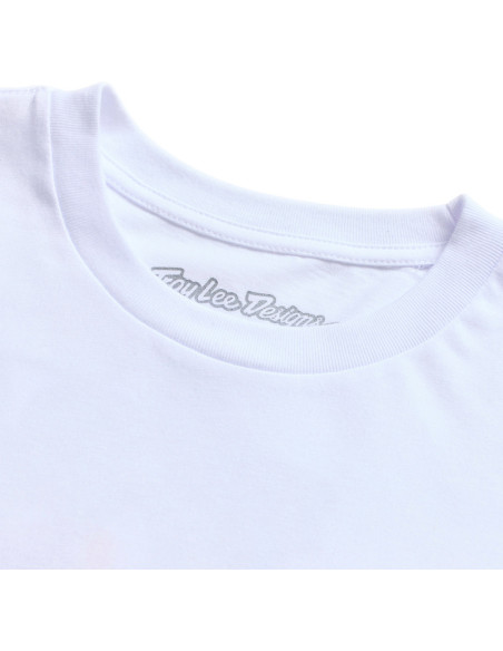 T-shirt Troy Lee Designs Carb Club - Blanc