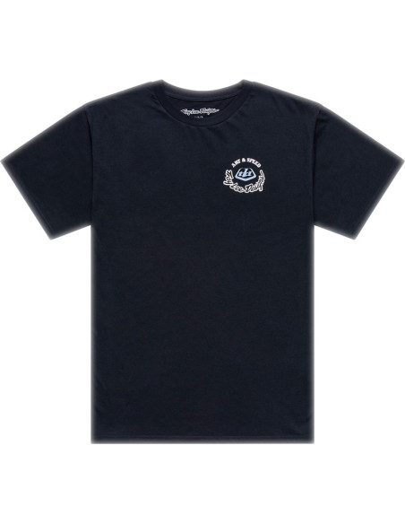 T-shirt Troy Lee Designs Carb Club - Noir