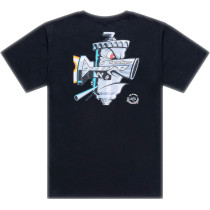 T-shirt Troy Lee Designs Carb Club - Noir 2
