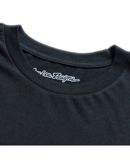 T-shirt Troy Lee Designs Carb Club - Noir