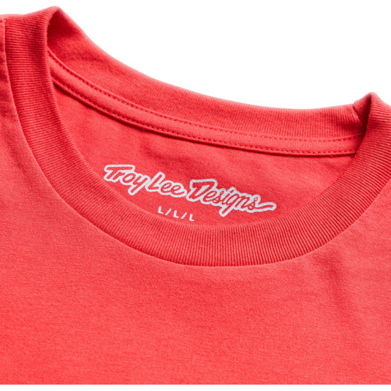 T-shirt Troy Lee Designs Deuces - Rouge