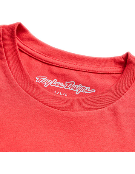 T-shirt Troy Lee Designs Deuces - Rouge