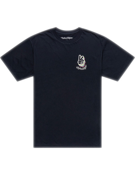 T-shirt Troy Lee Designs Deuces - Noir